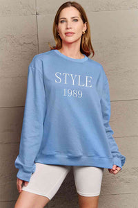 Simply Love Full Size STYLE 1989 Graphic Sweatshirt