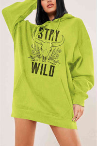 Simply Love Simply Love Full Size STAY WILD Graphic Hoodie