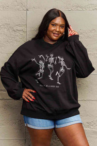 Simply Love Simply Love Full Size TODAY IS A GOOD DAY Graphic Sweatshirt