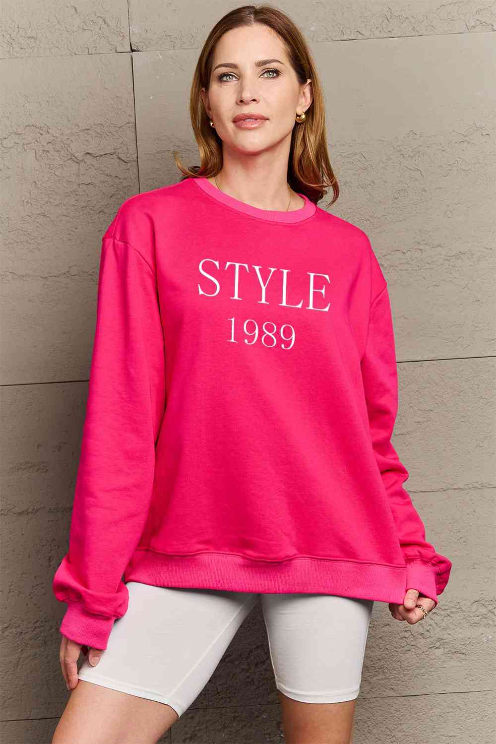 Simply Love Full Size STYLE 1989 Graphic Sweatshirt